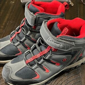 Coleman Men's Black and Red Boots